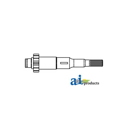 A & I Products Shaft, Differential (LH) 2.5" x2.7" x12.2" A-350800R2